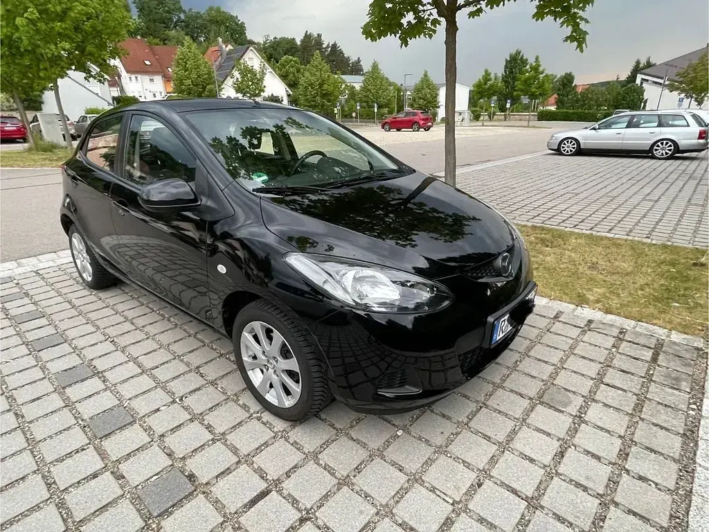 Gebraucht Mazda 2 86 PS (63 kW) 2008 Schwarz Kleinwagen