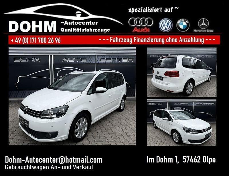 Weiß Gebraucht 2013 VW Touran Life Van / Kleinbus | 6.948 € (Fairer Preis) - Bild 1/4