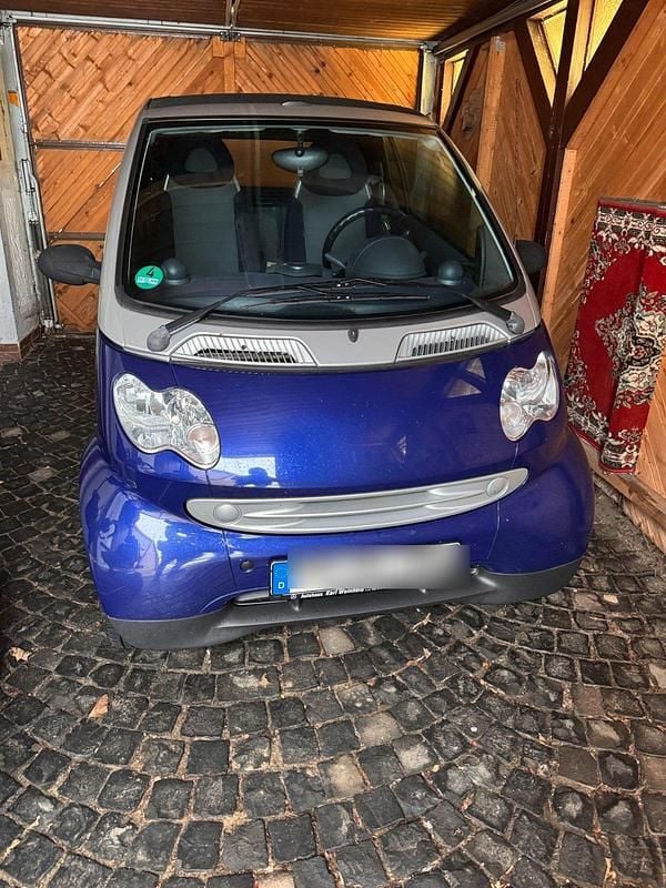 Blau Gebraucht 2002 Smart ForTwo Cabrio Cabrio | 2.000 € (Fairer Preis) - Bild 1/4