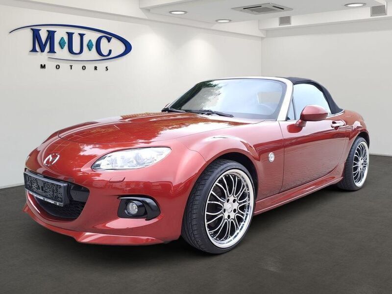 Rot Gebraucht 2013 Mazda MX5 Sports-Line Cabrio | 15.490 € (Superpreis) - Bild 1/4