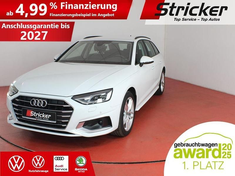 Gebraucht Audi A4 Advanced Plus 204 PS (150 kW) 2022 Gletscherweiß metallic (metallic) Kombi