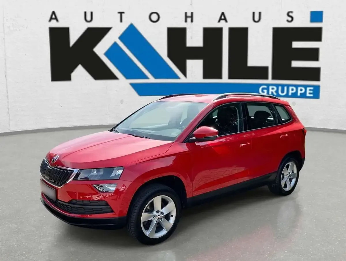 Gebraucht Skoda Karoq Ambition 150 PS (110 kW) 2020 Rot SUV