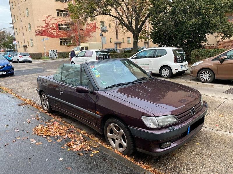 Violet Gebraucht 1996 Peugeot 306 Cabriolet Cabrio | 1.350 € - Bild 1/4
