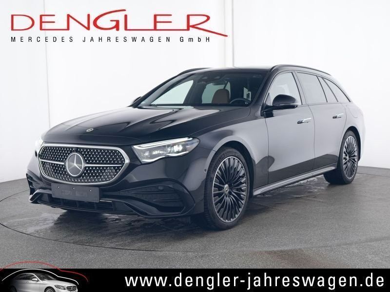 Schwarz Gebraucht 2024 Mercedes E300 AMG Line Premium Plus Limousine | 66.590 € (Fairer Preis) - Bild 1/4