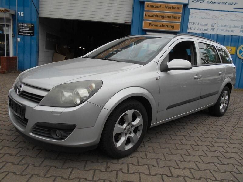 Silber Gebraucht 2005 Opel Astra Edition Kombi | 999 € (Guter Preis) - Bild 1/4