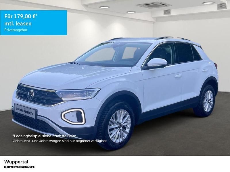 Pure white Gebraucht 2024 VW T-Roc Life SUV | 21.390 € (Guter Preis) - Bild 1/4