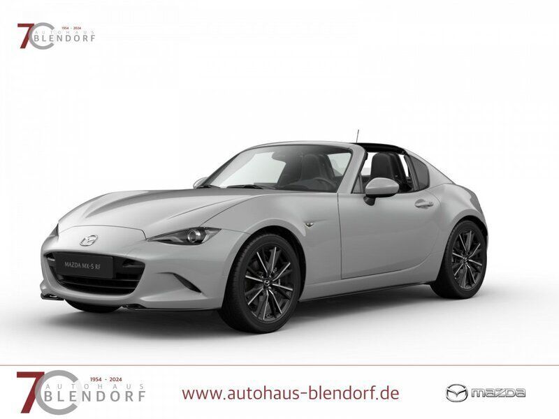 Aero gray m Gebraucht 2024 Mazda MX5 Exclusive-Line Cabrio | 36.840 € (Teuer) - Bild 1/3