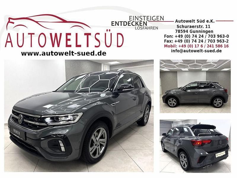 Indiumgrau metallic Gebraucht 2023 VW T-Roc R-line SUV | 26.900 € (Fairer Preis) - Bild 1/4