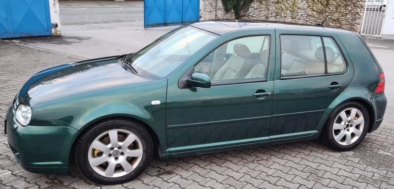 Grün Gebraucht 2000 VW Golf IV Kleinwagen | 4.000 € (Superpreis) - Bild 1/4