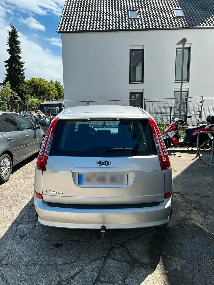 Gebraucht Ford C-MAX Titanium 125 PS (91 kW) 2009 Silber Van / Kleinbus