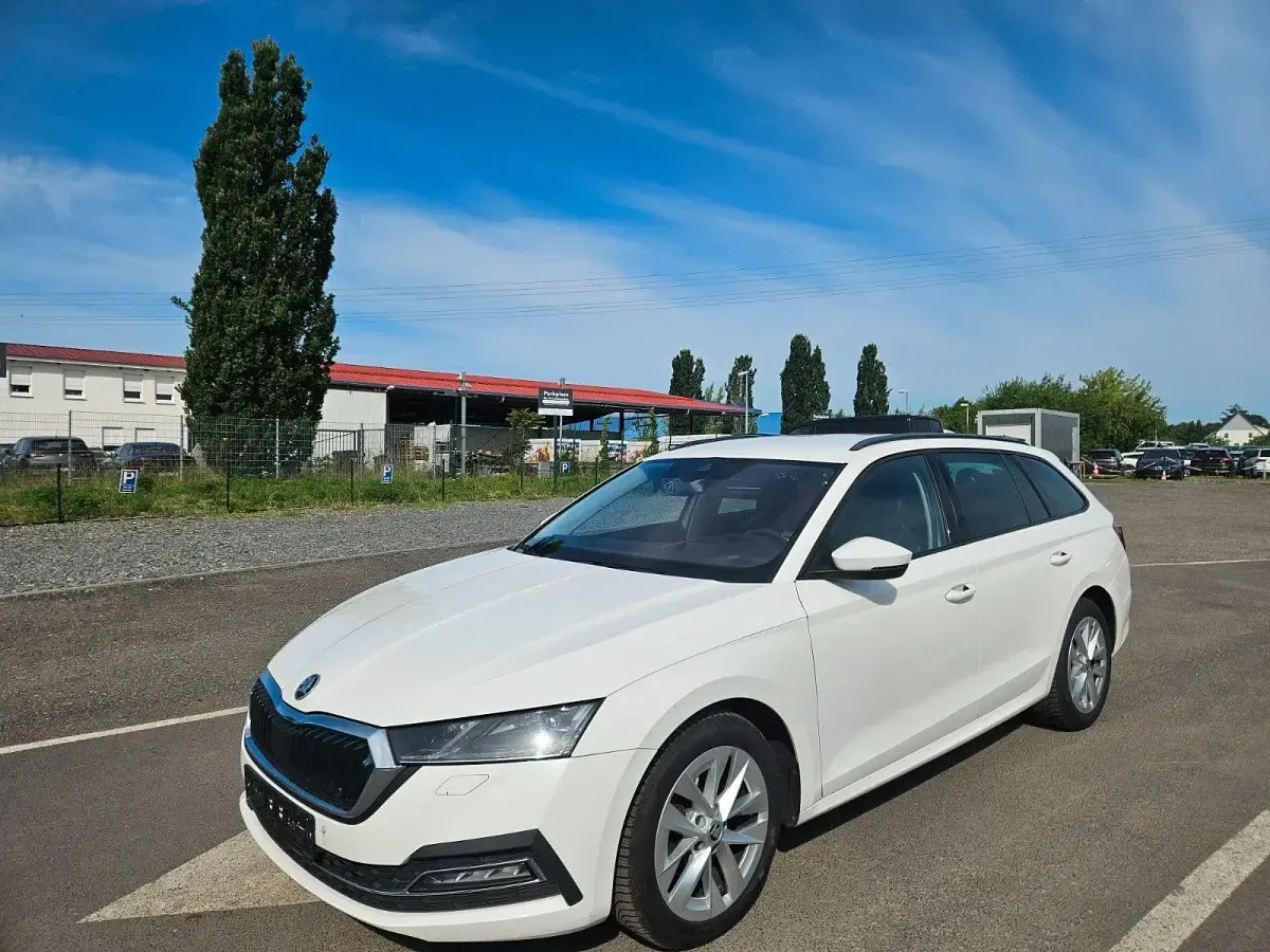 Gebraucht Skoda Octavia First Edition 150 PS (110 kW) 2021 Weiß Kombi