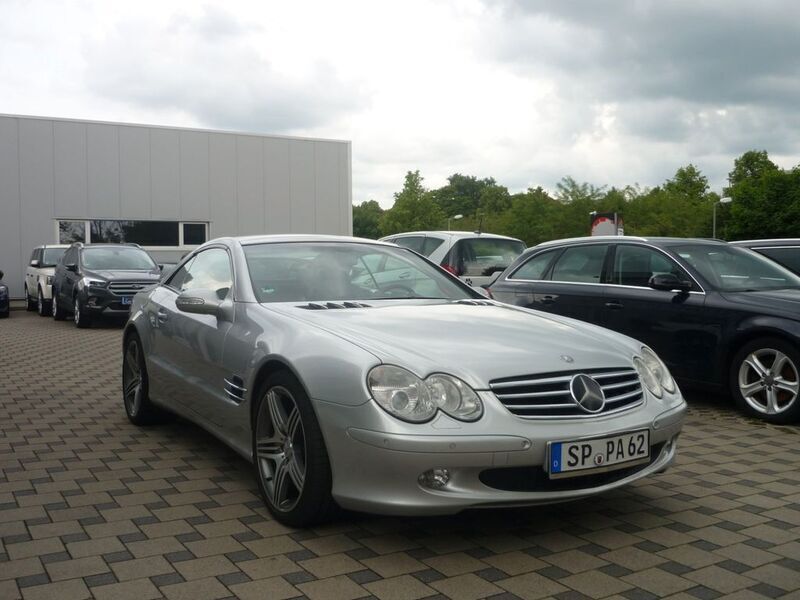 Gebraucht Mercedes SL500 306 PS (225 kW) 2002 Silber Cabrio