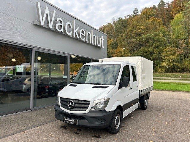 Arktikweiss Gebraucht 2018 Mercedes Sprinter Van | 27.251 € (Teuer) - Bild 1/4