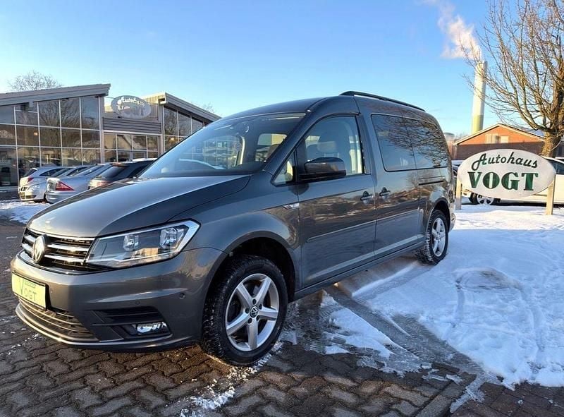 Gebraucht VW Caddy Maxi 125 PS (91 kW) 2018 Grau Van / Kleinbus