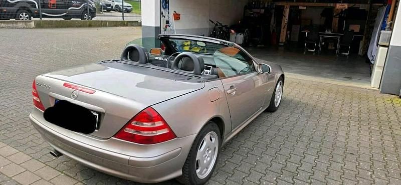 Second-hand Mercedes SLK200 163 CP (119 kW) 2003 Auriu Cabrio