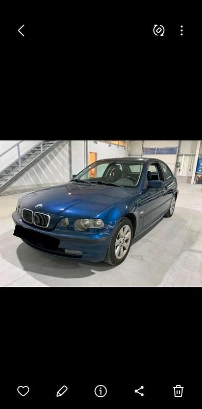 Blau Gebraucht 2004 BMW 318 Compact Kleinwagen | 1.499 € (Superpreis) - Bild 1/4