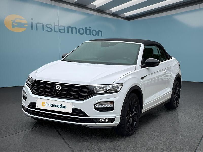 Weiß Gebraucht 2021 VW T-Roc Cabriolet Cabrio | 25.949 € (Fairer Preis) - Bild 1/4