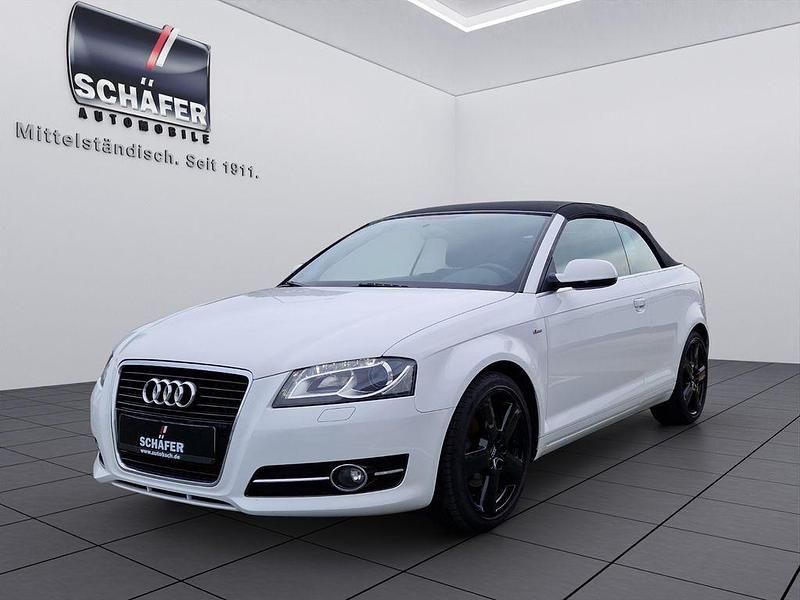Weiß Gebraucht 2011 Audi A3 Cabriolet S-Line Cabrio | 6.990 € (Superpreis) - Bild 1/4