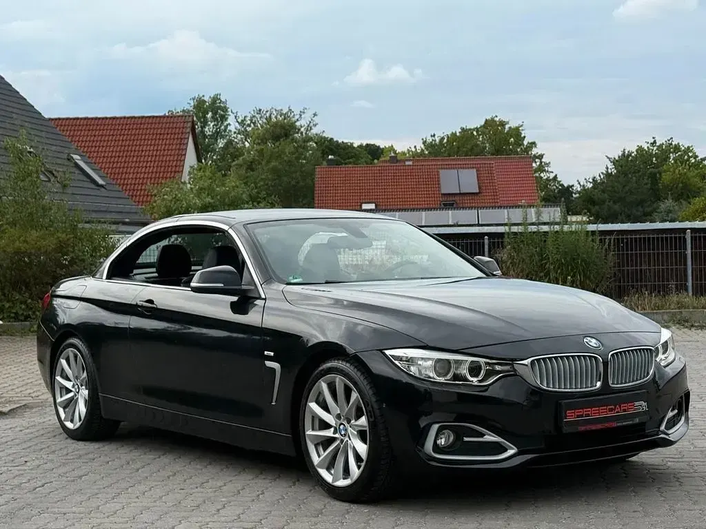 Gebraucht BMW 420 Cabriolet Comfort Edition 184 PS (135 kW) 2014 Schwarz Cabrio