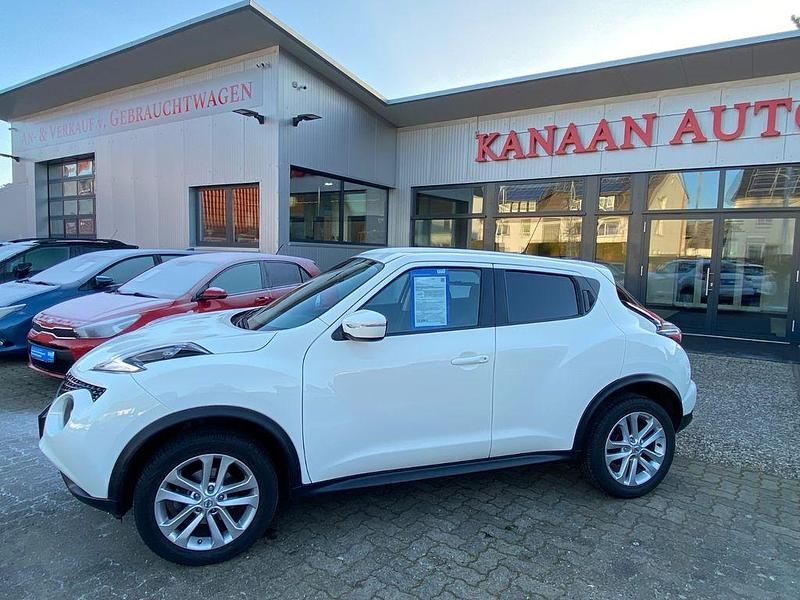 Gebraucht Nissan Juke Acenta 117 PS (86 kW) 2016 Weiß SUV
