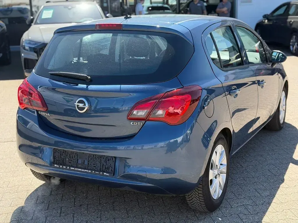 Usado Opel Corsa Edition 75 HP (55 kW) 2015 Azul Citadino