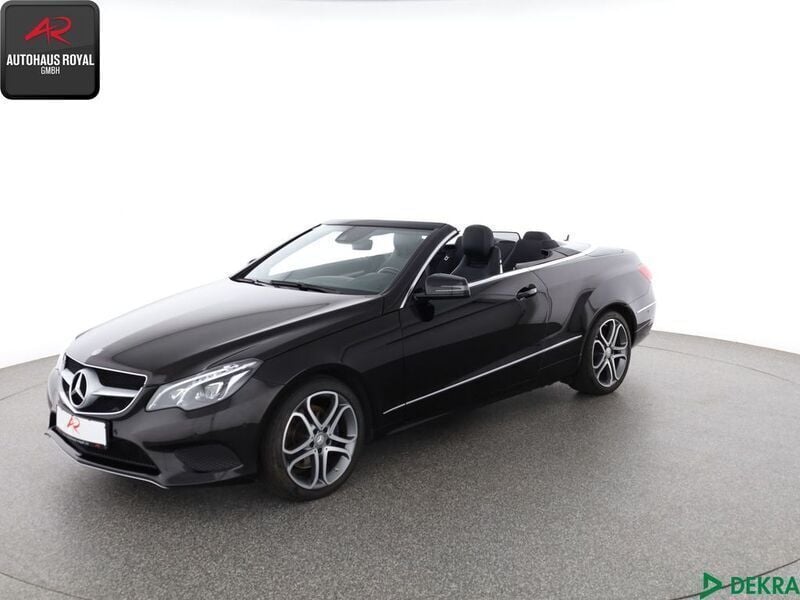 Schwarz Gebraucht 2015 Mercedes E220 Sport Cabrio | 21.880 € (Fairer Preis) - Bild 1/4