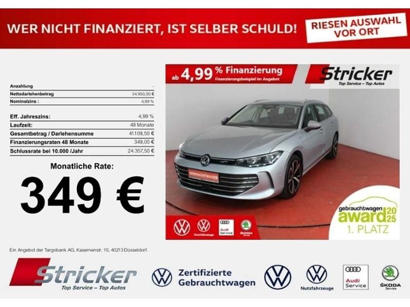 Gebraucht VW Passat Business 204 PS (150 kW) 2024 Oyster silver metallic (metallic) Kombi