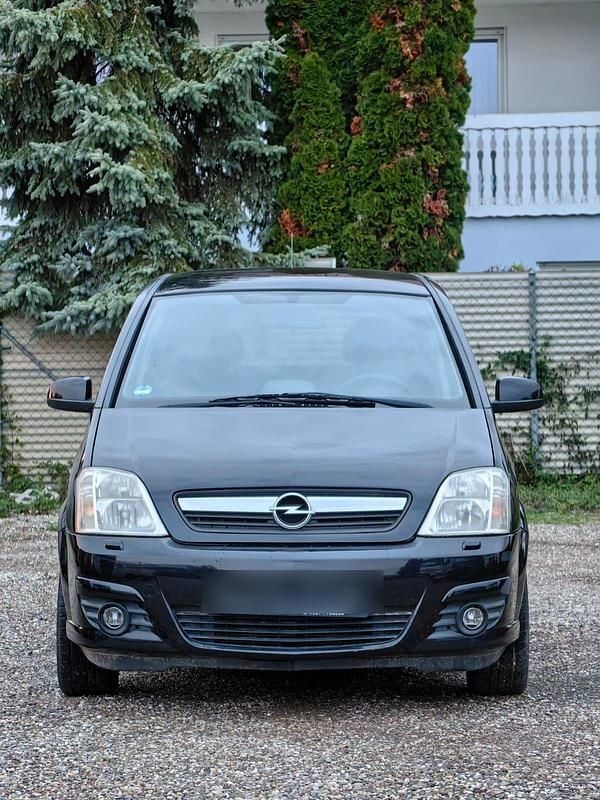 Schwarz Gebraucht 2007 Opel Meriva Van / Kleinbus | 3.000 € - Bild 1/4