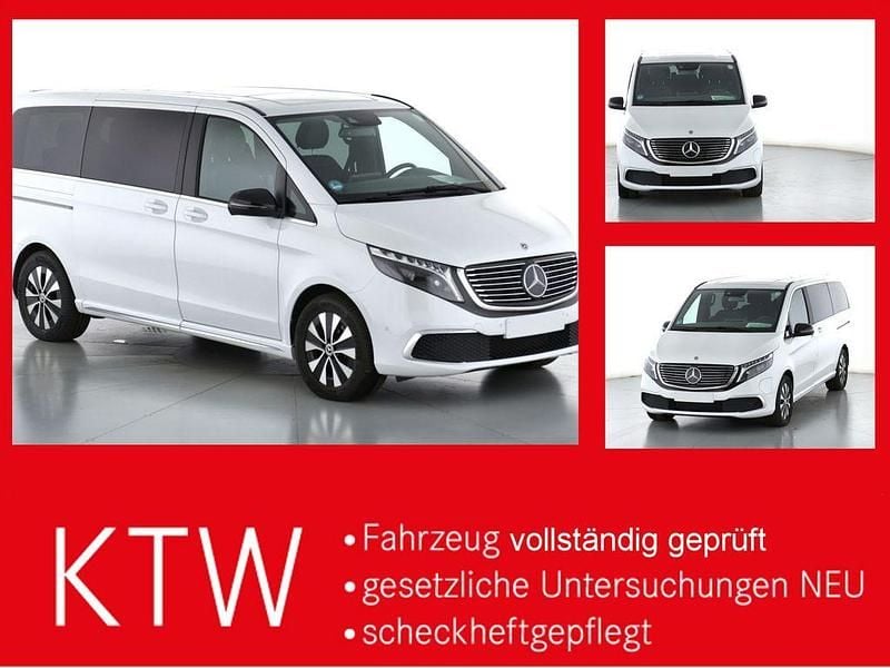 Bergkristallweiß metallic Gebraucht 2023 Mercedes EQV300 Avantgarde Van / Kleinbus | 43.888 € (Superpreis) - Bild 1/4