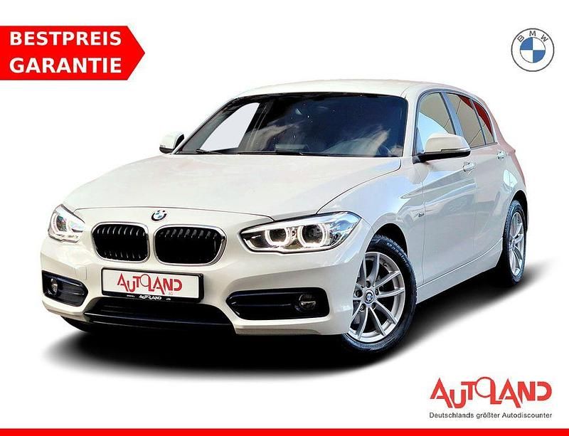 Weiß Gebraucht 2017 BMW 118 Sport Line Kleinwagen | 16.990 € (Teuer) - Bild 1/4