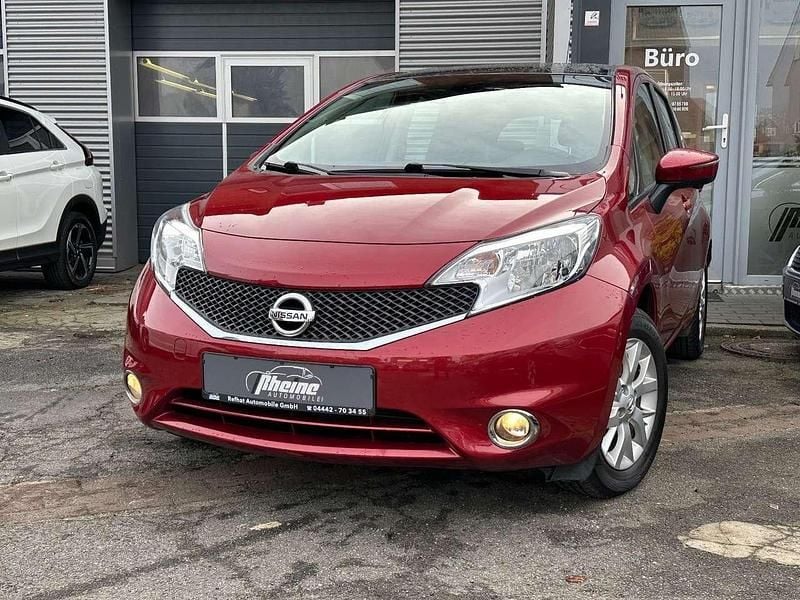 Rot Gebraucht 2013 Nissan Note 360º Kleinwagen | 5.200 € (Fairer Preis) - Bild 1/4