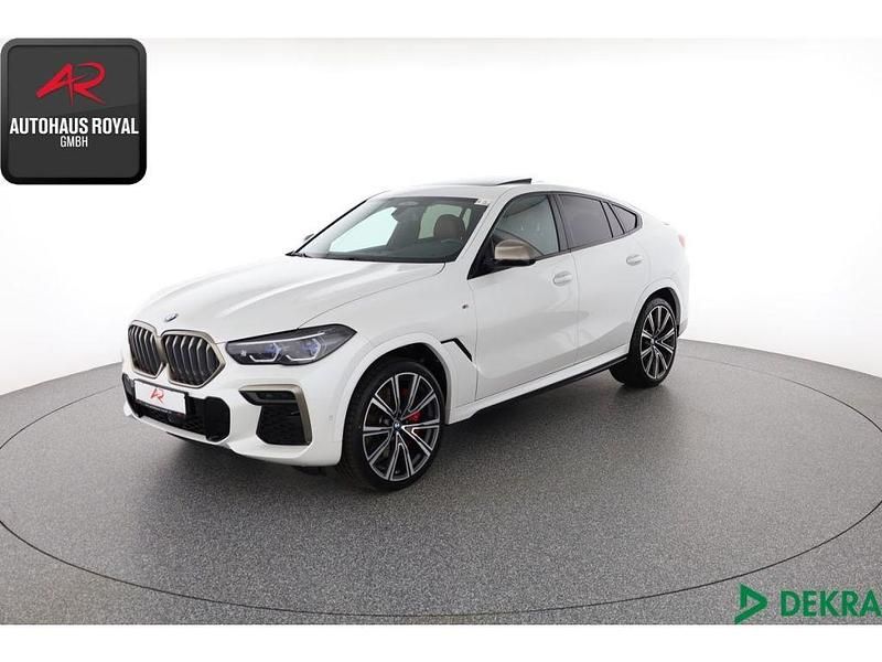 Weiss (metallic) Gebraucht 2021 BMW X6 SUV | 63.879 € (Guter Preis) - Bild 1/4