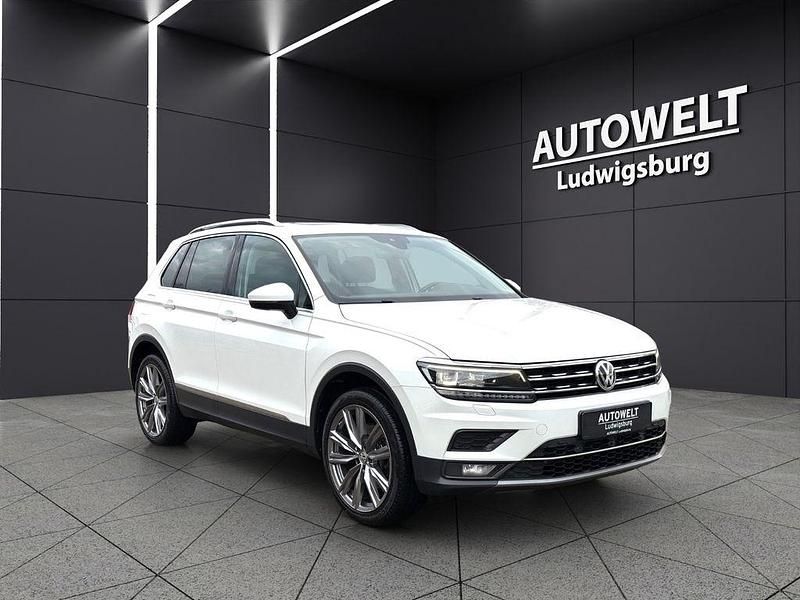 Gebraucht VW Tiguan Highline 220 PS (161 kW) 2017 Weiß SUV