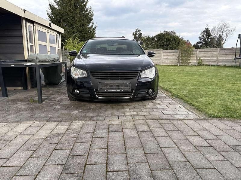 Brugt VW Eos Edition 122 HK (89 kW) 2009 Sort Cabriolet