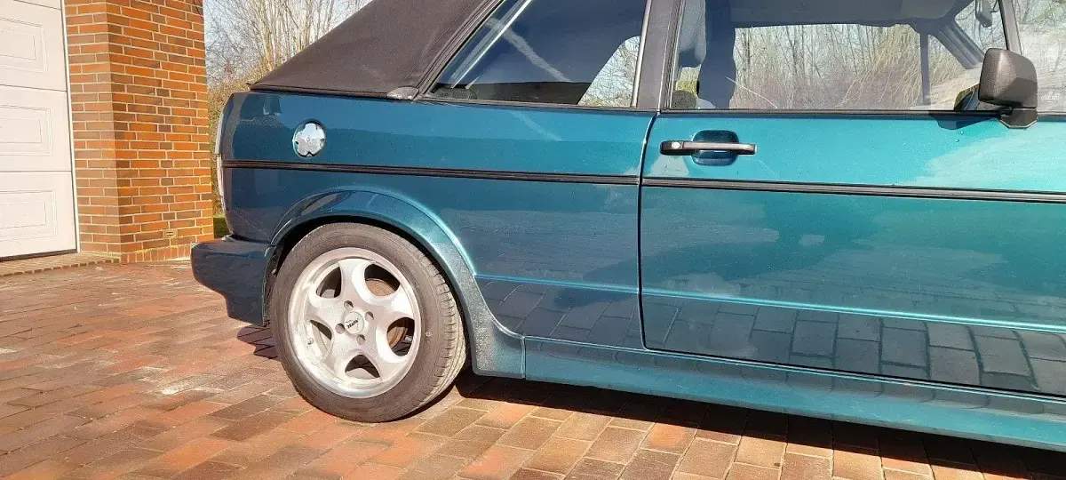 Gebraucht VW Golf Cabriolet 98 PS (72 kW) 1992 Grün Cabrio