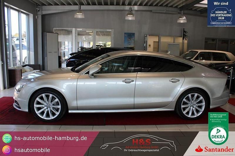 Cuvéesilber Gebraucht 2014 Audi A7 Sportback Ambiente Kleinwagen | 16.900 € (Guter Preis) - Bild 1/4