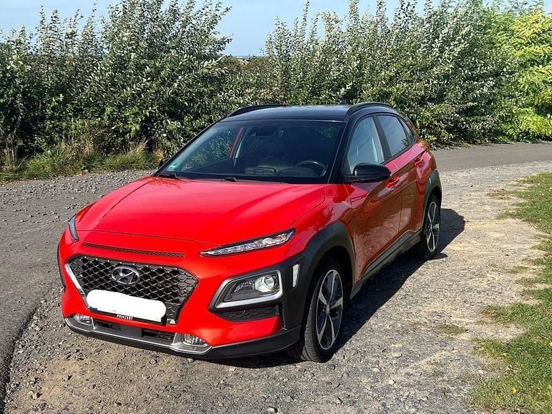Rot Gebraucht 2019 Hyundai Kona Premium SUV | 16.500 € (Fairer Preis) - Bild 1/4