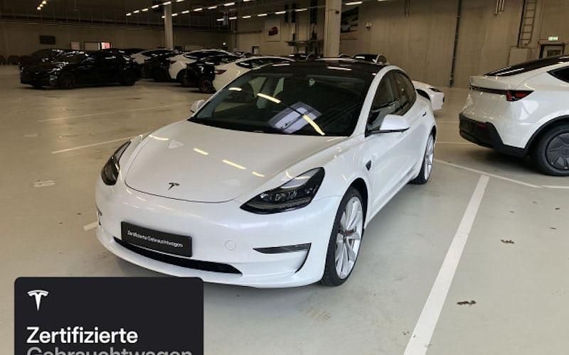Gebraucht Tesla Model 3 Performance 377 kW (513 PS) 2021 Weiß Limousine