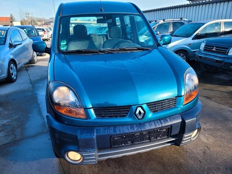 Gebraucht Renault Kangoo Expression 95 PS (69 kW) 2003 Blau Van / Kleinbus