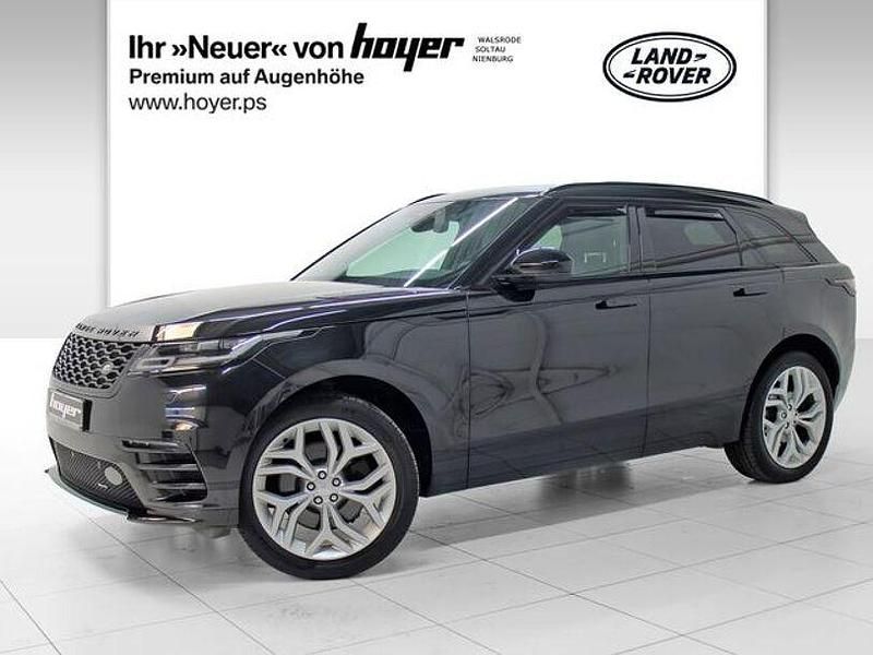 Santorini black (metallic) Gebraucht 2022 Land Rover Range Rover Velar SE SUV | 48.480 € (Fairer Preis) - Bild 1/4