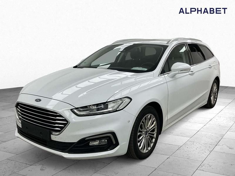 Frost weiss Gebraucht 2020 Ford Mondeo Titanium Kombi | 11.107 € (Guter Preis) - Bild 1/4