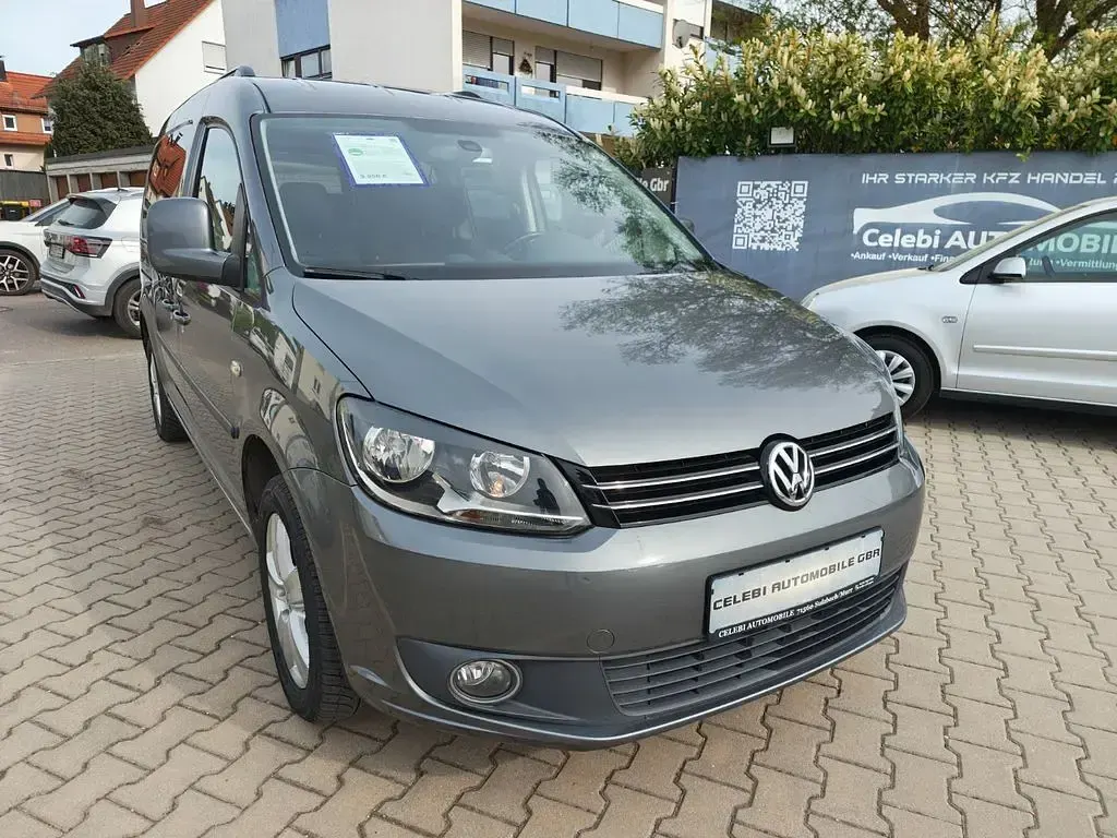 Second-hand VW Caddy Maxi 102 CP (75 kW) 2012 Gri Monovolum
