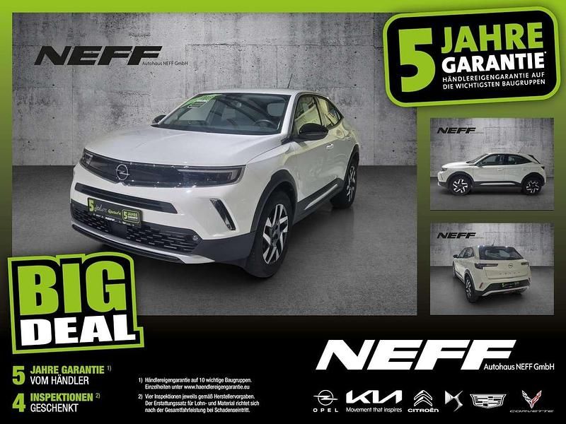 Jade weiss/arktis weiss Gebraucht 2022 Opel Mokka Elegance SUV | 18.510 € (Guter Preis) - Bild 1/4