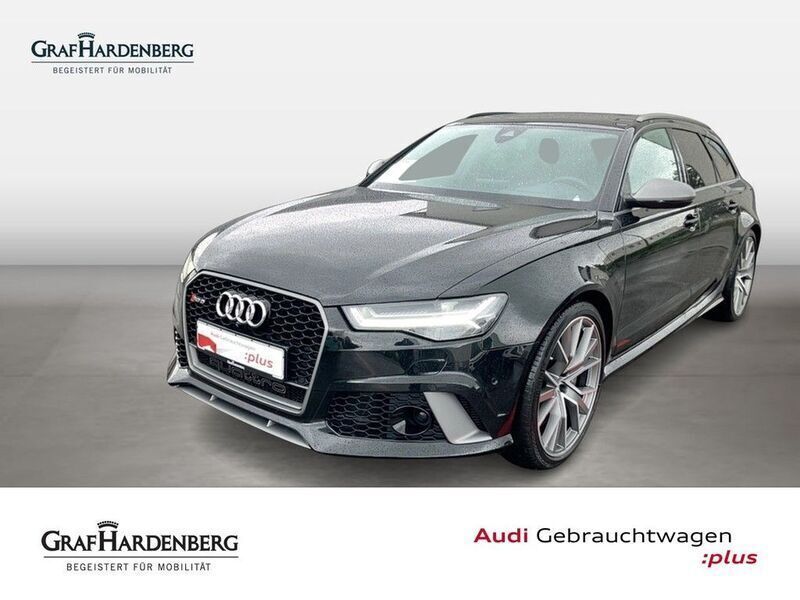 Mythosschwarz metallic Gebraucht 2016 Audi RS6 Advanced Kombi | 73.930 € (Teuer) - Bild 1/4