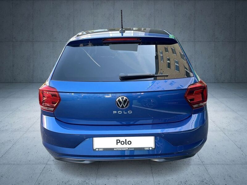 Gebraucht VW Polo Highline 110 PS (80 kW) 2022 Blau Limousine