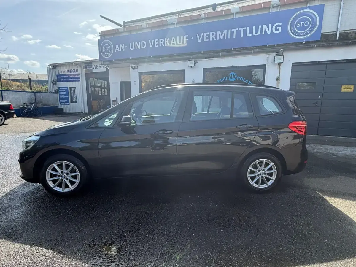 Gebraucht BMW 216 Gran Tourer Advantage 102 PS (75 kW) 2016 Schwarz Van / Kleinbus