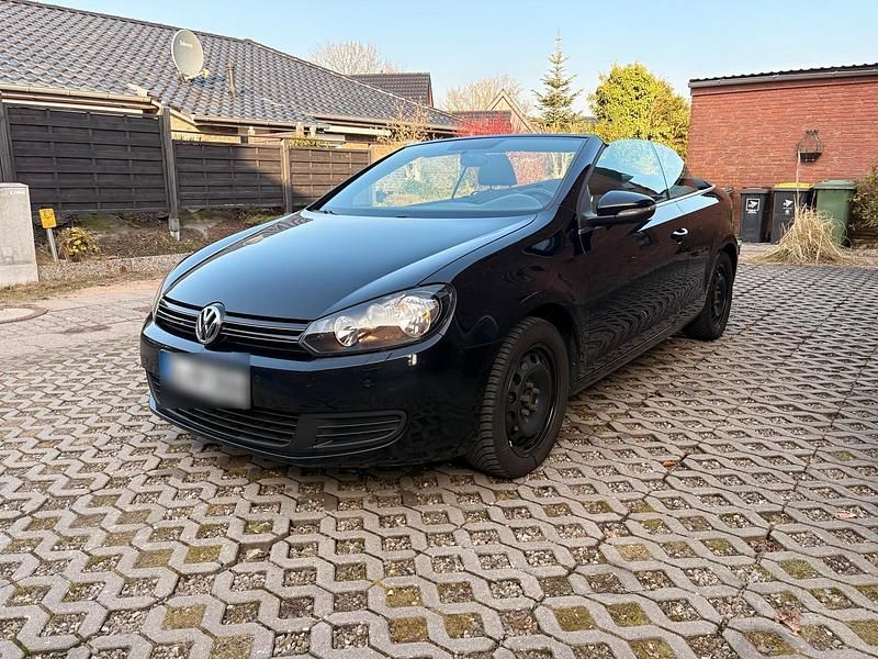 Gebraucht VW Golf Cabriolet 105 PS (77 kW) 2013 Schwarz Cabrio