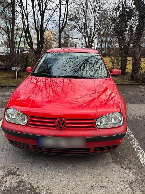 Gebraucht VW Golf IV 80 PS (58 kW) 1999 Rot Kleinwagen