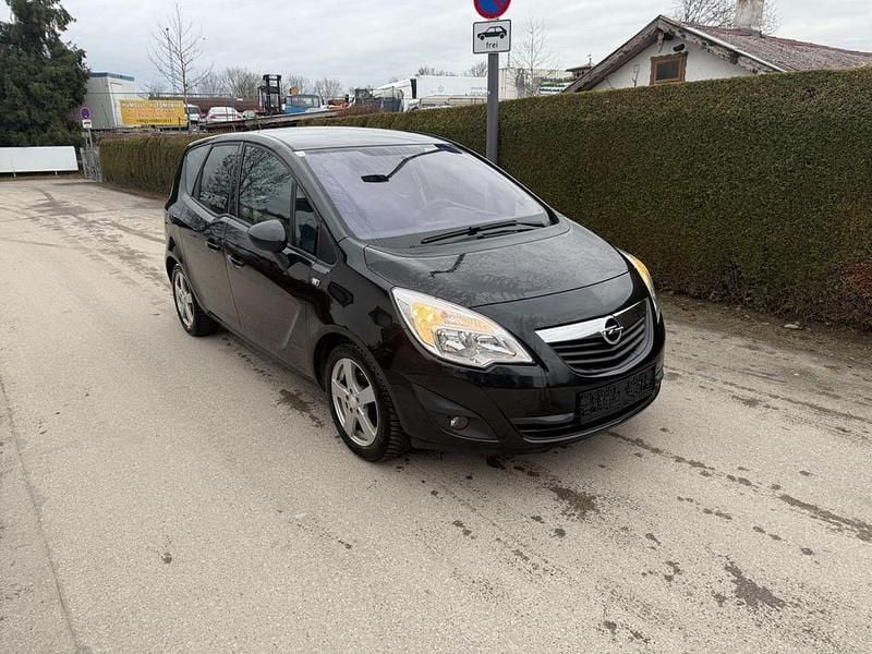 Schwarz Gebraucht 2012 Opel Meriva Edition Van / Kleinbus | 2.890 € (Superpreis) - Bild 1/4