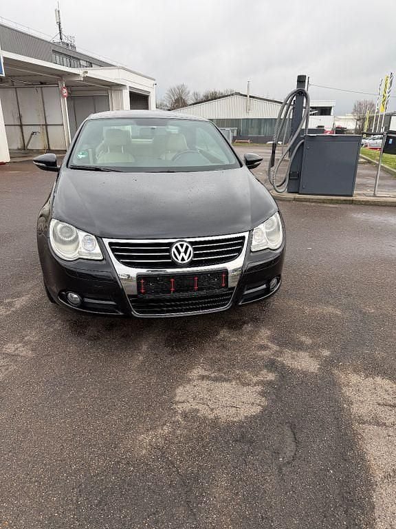 Schwarz Gebraucht 2008 VW Eos Cabrio | 4.000 € (Superpreis) - Bild 1/4